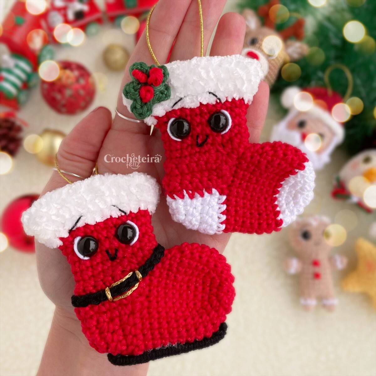 Ebook amigurumi de natal 2022: 12 receitas de crochê exclusivas