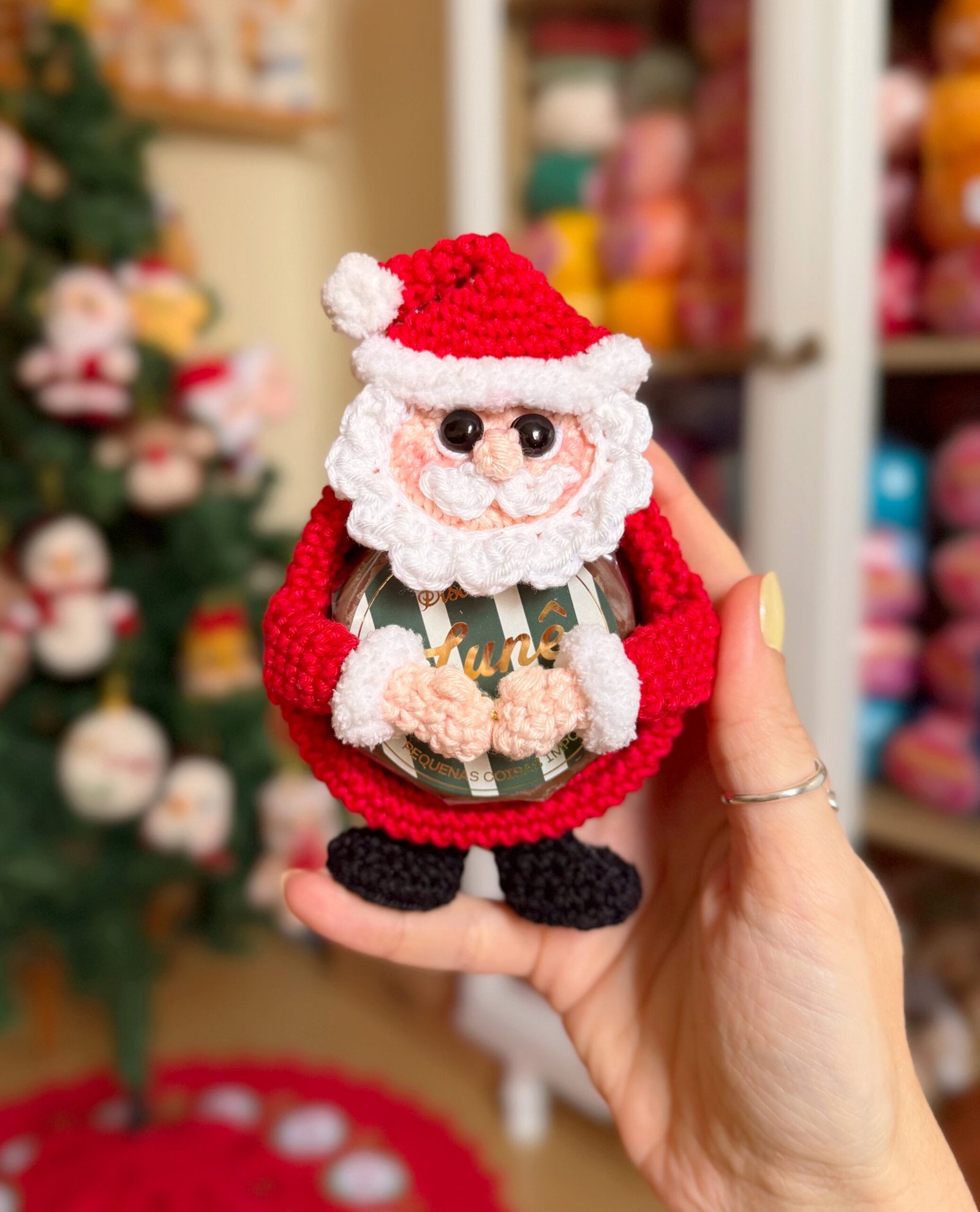 Mimo de Natal - porta sabonete + porta bombom - Imagem 3